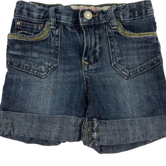 GENUINE KIDS EUC GIRLS JEAN SHORTS BOTTOMS SIZE 3T - Picture 1 of 6